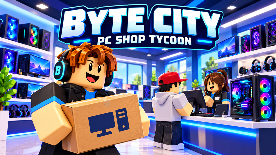 Byte City – PC Shop Tycoon: sklep z elektroniką i komputerami w Roblox